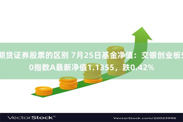 期货证券股票的区别 7月25日基金净值：交银创业板50指数A最新净值1.1355，跌0.42%