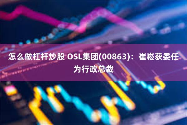 怎么做杠杆炒股 OSL集团(00863)：崔崧获委任为行政总裁